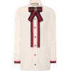 GUCCI Cotton poplin shirt - 长袖衫/女式衬衫 - 