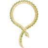 GUCCI Crystal-embellished snake necklace - Brincos - 1.84€ 