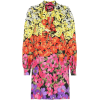 GUCCI Floral-printed silk dress - Obleke - 