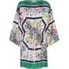 GUCCI Floral-printed silk twill kaftan - Dresses - 