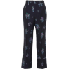 GUCCI Flowers fil coupé pants - Capri hlače - 