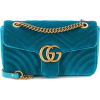 GUCCI GG Marmont Small velvet shoulder b - Clutch bags - 