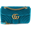 GUCCI GG Marmont Small velvet shoulder b - Kleine Taschen - 