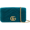 GUCCI GG Marmont chevron clutch 750 € - Clutch bags - 