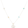 GUCCI GG Marmont mother-of-pearl and top - Necklaces - 