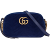 GUCCI GG Marmont velvet small shoulder b - バッグ クラッチバッグ - 