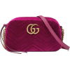 GUCCI GG Marmont velvet small shoulder b - Hand bag - 
