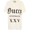 GUCCI Guccy Internaive XXV cotton T-shir - T-shirt - 