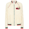 GUCCI Lace cotton-blend bomber jacket - Kurtka - 