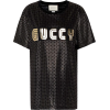GUCCI Metallic cotton T-shirt - T-shirt - $590.00  ~ 506.74€