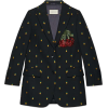 GUCCI Pineapple fil coupé wool jacket - Chaquetas - 