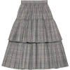 GUCCI Prince of Wales check wool skirt - Юбки - 