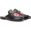 GUCCI Princetown appliquéd leather slipp - scarpe di baletto - 
