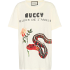 GUCCI Printed cotton T-shirt - Koszulki - krótkie - 
