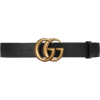 GUCCI RE-EDITION WIDE LEATHER BELT - Cinture - £380.00  ~ 429.44€