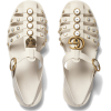 GUCCI Rubber sandal with crystals - Sandals - $650.00  ~ £494.01