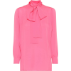 GUCCI Silk georgette blouse - Srajce - dolge - 