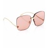 GUCCI Square-frame rimless sunglasse - Темные очки - 295.00€ 
