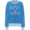 GUCCI Sweat-shirt brodé en velours - Maglioni - 