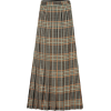 GUCCI Tartan wool maxi skirt - Skirts - 