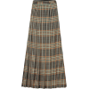 GUCCI Tartan wool maxi skirt - Faldas - 