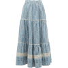 GUCCI  Tiered GG broderie-anglaise cotto - Skirts - 