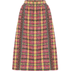GUCCI Tweed wool midi skirt - Skirts - 