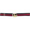 GUCCI elastic double G buckle belt - Ремни - 