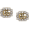 GUCCI embellished Double G earrings - Kolczyki - 