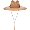 GUCCI neutral woven hat - Chapéus - 