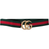 GUCCI red torchon double G buckle web be - 腰带 - 