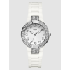 GUESS Status In-the-Round Watch - White and Si - Watches - $95.00  ~ £72.20