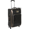GUESS Travel Satin Boudoir 24" 4 Wheel Spinner Black Multi - Travel bags - $199.99 