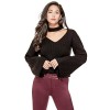 GUESS Women's Long Adele Bell Sleeve Sweater - Camisas - $52.73  ~ 45.29€