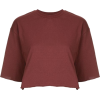 GUILD PRIME raw hem cropped T-shirt - Camicie (corte) - 