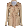 GUILIVA belted linin twill jacket - Jacket - coats - 