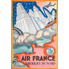 GUY ARNOUX(1890-1951) AIR FRANCE POSTER - Ilustracije - 