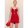Gaia look book red crochet - Haljine - 