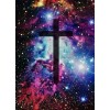 Galaxy cross art - Uncategorized - 