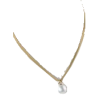 Gale bijeli biser 5 - Necklaces - 