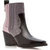 Ganni Croc-Effect BOOT - Boots - $505.00  ~ £383.81