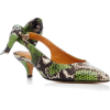 Ganni Sabine Printed Snakeskin Pumps - Klasični čevlji - $280.00  ~ 240.49€