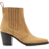 Ganni Western Suede Boots - Сопоги - 