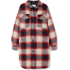 Gario oversized checked wool-blend coat - Jaquetas e casacos - 