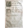 Gazette September 1745 french newspaper - Teksty - 