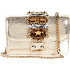 Gedebe Mini Clicky Gold Bag - Uncategorized - $525.00 