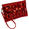 Gem Studded Wristlet Clutch Zip-Top Detachable Chain Strap - Carteras tipo sobre - $27.99  ~ 24.04€