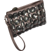 Gem Studded Wristlet Clutch Zip-Top Detachable Chain Strap - Сумки c застежкой - $27.99  ~ 24.04€