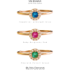 Gemstone & Diamonds Ring, Mini Diana Dia - Prstenje - 