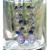 Genuine Violet Zircon Cascade Earrings - Moje fotografije - $37.00  ~ 235,05kn